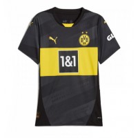 Camisa de Futebol Borussia Dortmund Donyell Malen #21 Equipamento Secundário Mulheres 2024-25 Manga Curta